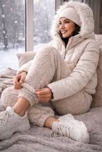 قم بتحميل الصورة إلى المعرض، سروال شتوي مبطن بالفرو