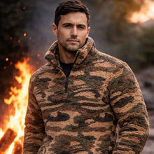 قم بتحميل الصورة إلى المعرض، هودي عسكري فرو فاخر